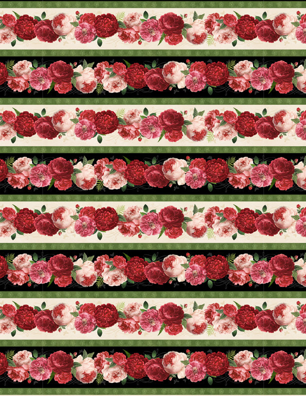 Daydream Garden - Floral Stripe 50011 379