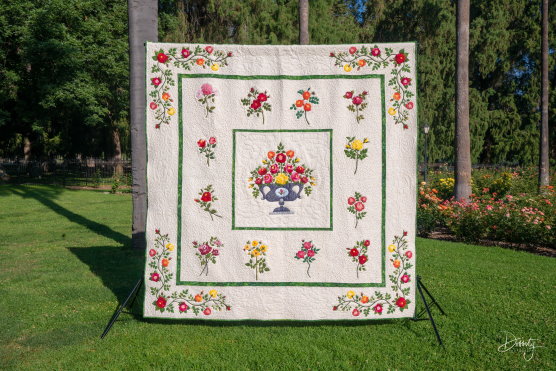 Sale! Garden of Roses Pattern Only image 0