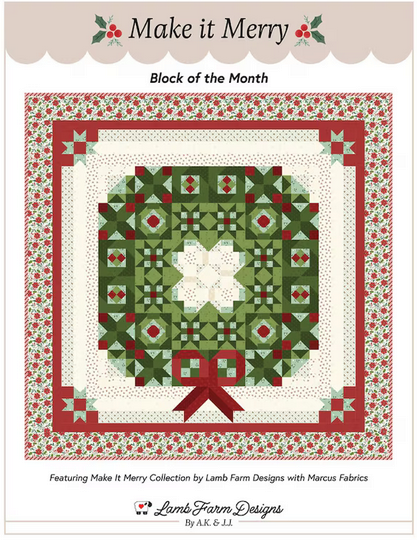 Make It Merry Pattern 40% Off!