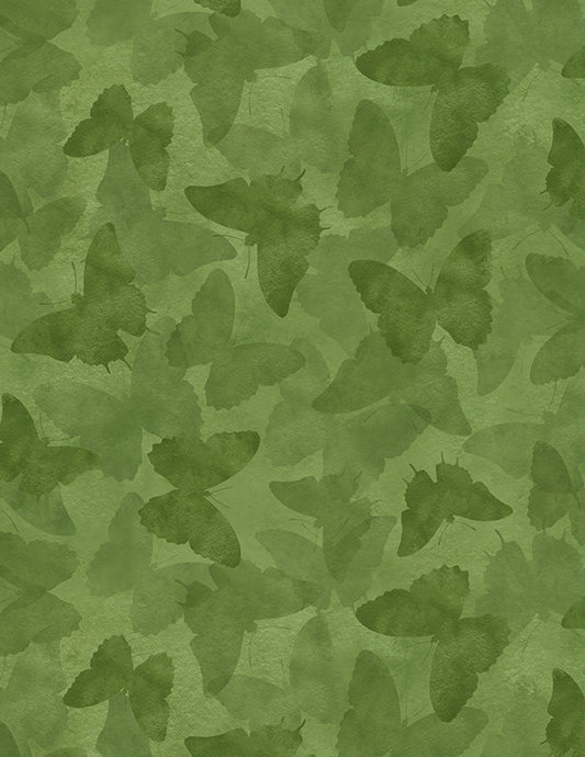 Daydream Garden - Green Butterfly Toss 50016 777