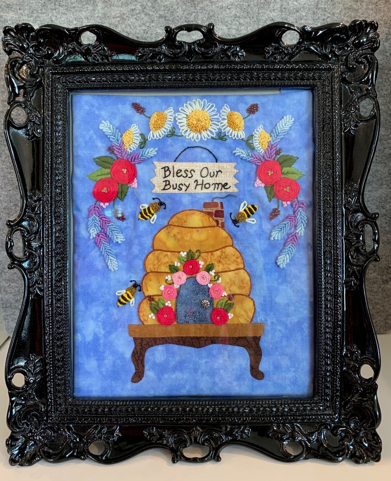 Bless Our Busy Home Pattern And Kit Together Sale! image 1