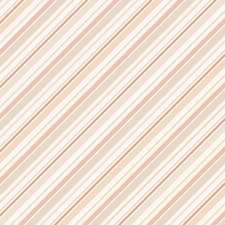 Blessed by Nature Cream Diagonal Stripe 17815-223