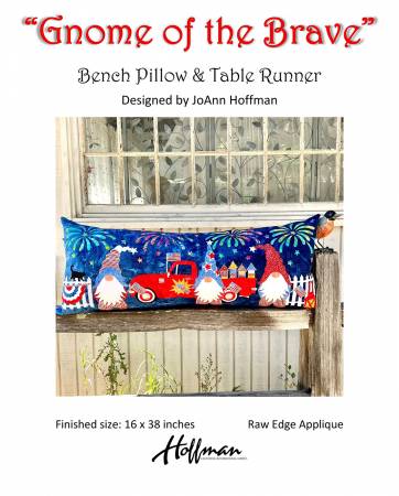 Gnome of the Brave Bench Pillow & Table Runner image 0