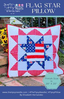 Flag Star Pillow Sale! image 0
