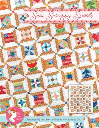 Sew Scrappy Spools Quilt Pattern Sale! image 0