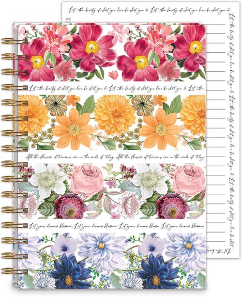 Spiral Journal Notable Floral by Punch Studio image 0