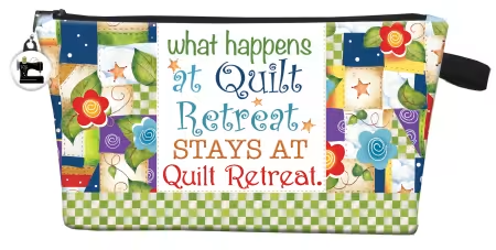 Retreat Pouch Kit Panel, Fabric and Zipper Pull