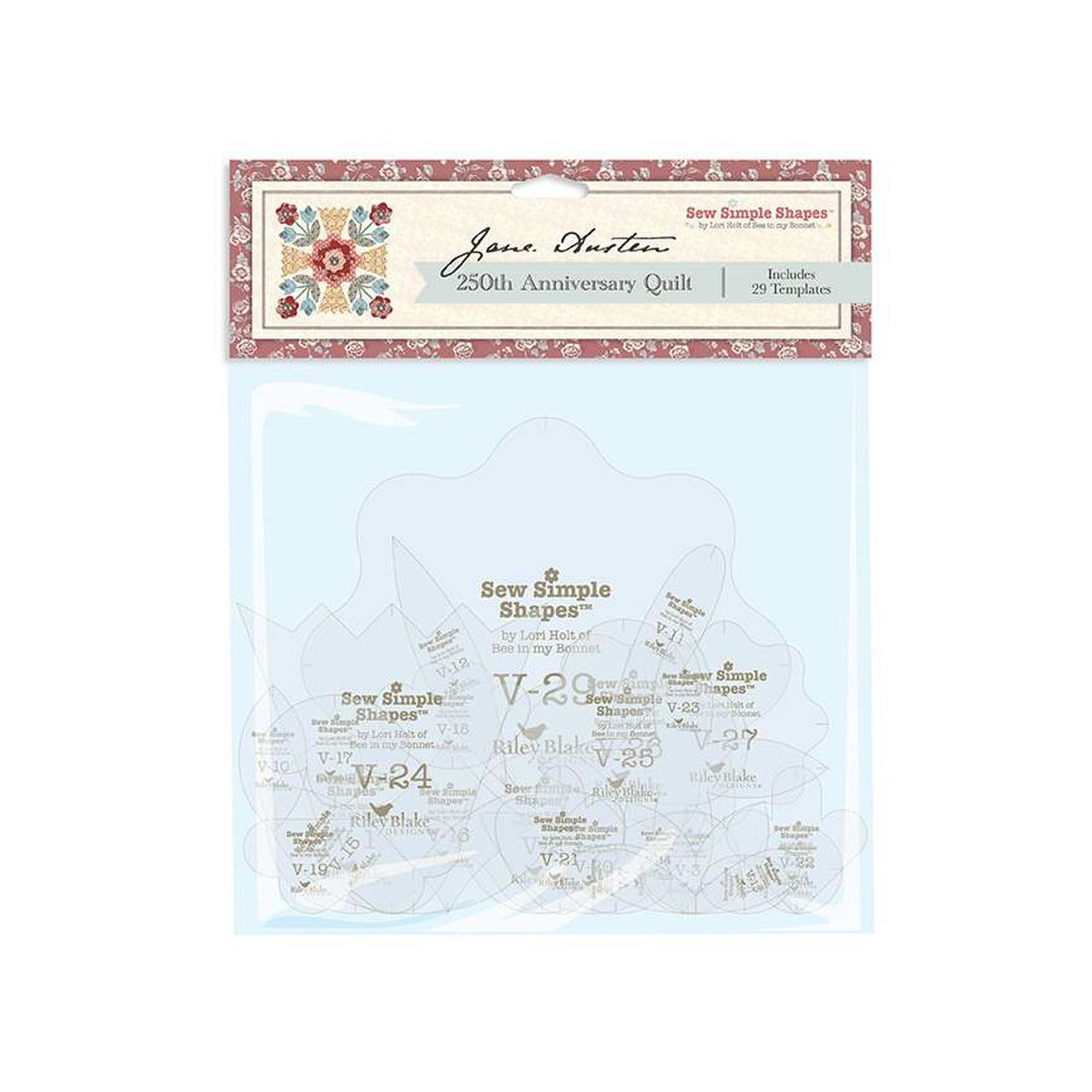 Jane Austen 250th Anniversary Quilt Sew Simple Shapes