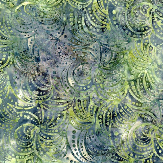 Windsong Batiks Tonga B 1798 Leaf