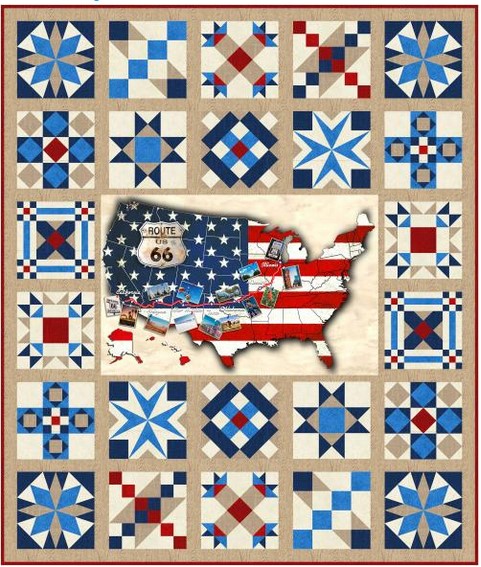 Route 66 Block of the Month image 0