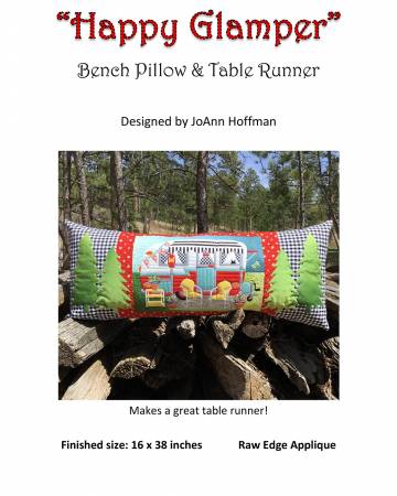 Happy Glamper Bench Pillow Pattern Sale! image 0