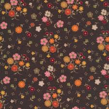 Autumn by Lori Holt C14650 Raisin