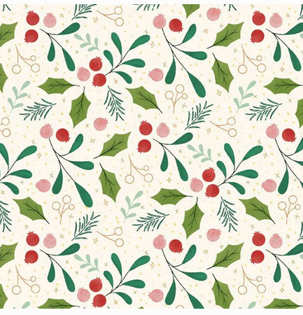 Make It Merry Backing Fabric