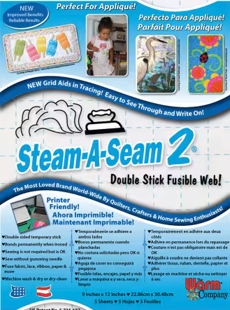Steam A Seam 2 9in x 12in 5ct